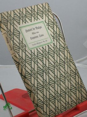 Bild Taine, Hippolyte: Balzac : Ein Essay / von Hippolyte Taine