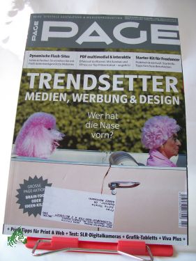Bild PAGE 2.2002: Trendsetter - Medien, Werbung und Design