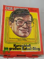 36/1984 Kurzschlu im grossen Kabelding, die abenteuerlichen Fernesehplne des Postministers Schwarz Schilling
