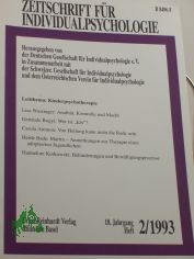 2/1993, Kinderpsychotherapie