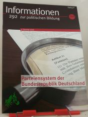 3. Quartal 2006, Parteiensystem der Bundesrepublik Deutschland