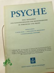 VIII/10, 1955, Die Abstinenzregel` in der Psychoanalyse