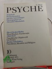 10/27, 1973, Verbatimprotokolle als Mittel in der psychotherapeutischen Verlaufsforschung