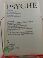 3/27, 1973, Der Beitrag ethno-psychoanalytischer Untersuchungen zur Aggressionstheorie