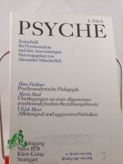 3/32, 1978, Psychoanalytische berlegungen zur Struktur menschlicher Beziehungen