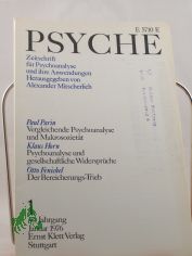 1/30, 1976, Klaus Horn Psychoanalyse und gesellschaftliche Widersprche