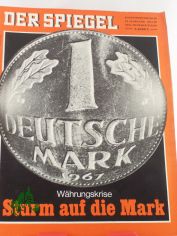 48/1968, Whrungskrise, Sturm auf die Mark