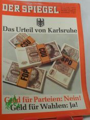 31/1966, Das Urteil von Karlsruhe Geld fr Parteien: Nein! Geld fr Wahlen: Ja!