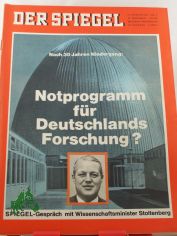 9/1966, Nach 30 Jahren Niedergang: Notprogramm fr Deutschlands Forschung?