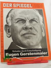 4/1969, Schaden durch Entschdigung, Eugen Gerstenmaier