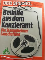 13/1977, Beihilfe aus dem Kanzleramt, die Stammheimer Lauschaffre