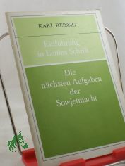 Einfhrung in Lenins Schrift 