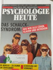 11/1991, Das Schalcksyndrom, wie wir alle lgen klauen und betrgen