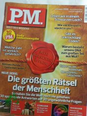 11/2008, Die grten Rtsel der Menschheit
