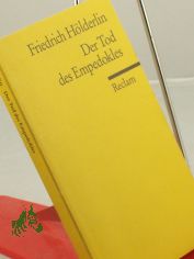 Der Tod des Empedokles / Friedrich Hlderlin. Hrsg. von Friedrich Beissner