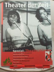 Heft 09/1997 Spezial: Theaterskizzen Insert zur Documenta X vom 5. bis 7. September 1997