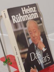 Das war's : Erinnerungen / Heinz Rhmann