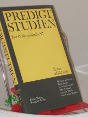 Predigtstudien fr das Kirchenjahr 1971/1972 zur Perikopenreihe VI - Erster Halbband;