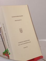 Berichtsjahre 1994