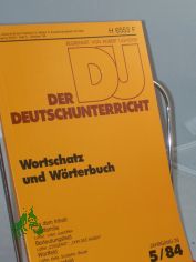 5/1984, Wortschatz und Wrterbuch