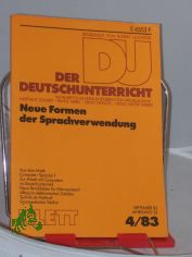 4/1983, neue Formen der Sprachverwendung