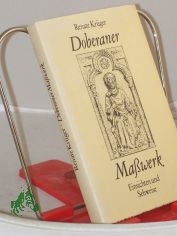 Doberaner Masswerk : Einsichten und Sehweise ; literarische Reportage / Renate Krger