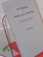 Der Rhythmus der Melodien unserer Kirchenlieder : nach d. Erfordernissen d. Gemeindegesanges von d. musikal. Grundlagen aus entwickelt / von Johannes Plass