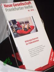 10/2013, Bildungschancen im Frderalismus