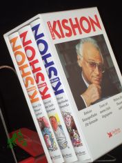3 B�cher im illustr. Pappschuber: 1.Kishon f�r Steuerzahler; 2. Kishons Hausapotheke f�r Gesunde; 3. Essen ist meine Lieblingsspeise -