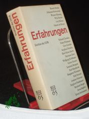 Erfahrungen : Erzhler d. DDR; Anthologie / hrsg. von Harald Korall u. Werner Liersch