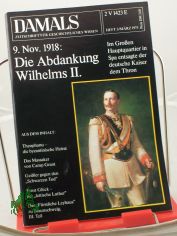 3/1975, die Abdankung Wilhelms II