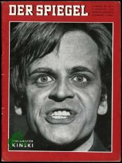 9/1961,  DEKLAMATOR KINSKI
