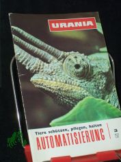 3/1970, Automatisierung, Dr. sc. H.-J. Lotze Dr. J. Helms Prof. Dr. sc. F. Haberland Dr. R. Gericke Prof. Dr. F. Donath Veterinrrat Dr. K. Fritzenwanke Dr. P. Wenzel Prof. Dr. H. Krger Dr. habil. W. Dawydoff Prof. Dr. 0. Raus K. Kockel Re