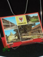 TEMPLIN, staatlich anerkannter Erholungsort, Neubauten am Markt, Uferpromenade am Templiner Kanal, Rathaus, Mhlenstrae, Farbfotos: Kampmann Berlin