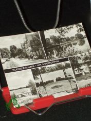 Kleinzerlang, Kreis Neuruppin, Dorfstrasse, Teilansicht, Kleiner Plitzsee, Blick vom FDGB Cafe zum kleinen Plitzsee, FDGB Cafe