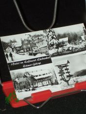 Winter im Luftkurort Lckendorf, Zittauer Gebirge, Kurhaus, Blick zum Hochwald