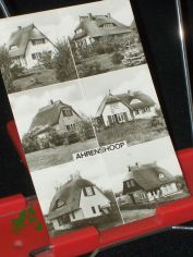 Ostseebad AHRENSHOOP, Rohrdach Huser am Weg zum Hohen Ufer, Foto Fritz Wegscheider