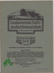 Mitteilungen Heft 5 bis 6, Band XVII, 1928