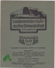 Mitteilungen Heft 1/2, Band XVI, 1927