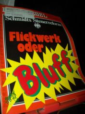 6/1975 Schmidts Steuerreform Flickwerk oder Bluff