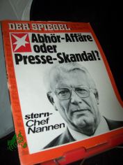 26/1975 Abhr Affre oder Presse Skandal, stern Chef Nannen