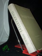 Talleyrand / E. W. Tarl. [Aus d. Russ. von Richard Ullrich]