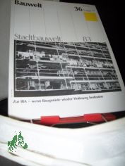 36/1984 Zur IBA wenn Baugerste wieder Hoffnung bedeuten