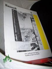 6/1988 der unbegrenzte Raum, Stadtkonzepte fr Berlin