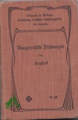 Ausgewhlte Dichtungen von Klopstock,