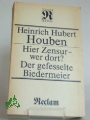 Hier Zensur - wer dort? : Antworten von gestern auf Fragen von heute
