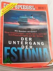 1/2000, Der Untergang der Estonia - Mit Bomben versenkt? Neue Enthllungen - sechs Jahre nach der Schiffskatastrophe auf der Ostsee