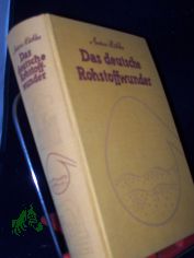 Das deutsche Rohstoffwunder : Wandlgn d. dt. Rohstoffwirtschaft / Anton L�bke