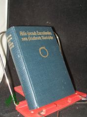 Also sprach Zarathustra : Ein Buch fr Alle u. Keinen / Von Friedrich Nietzsche
