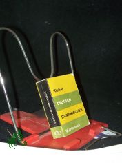 Kleines deutsch-rumnisches Wrterbuch